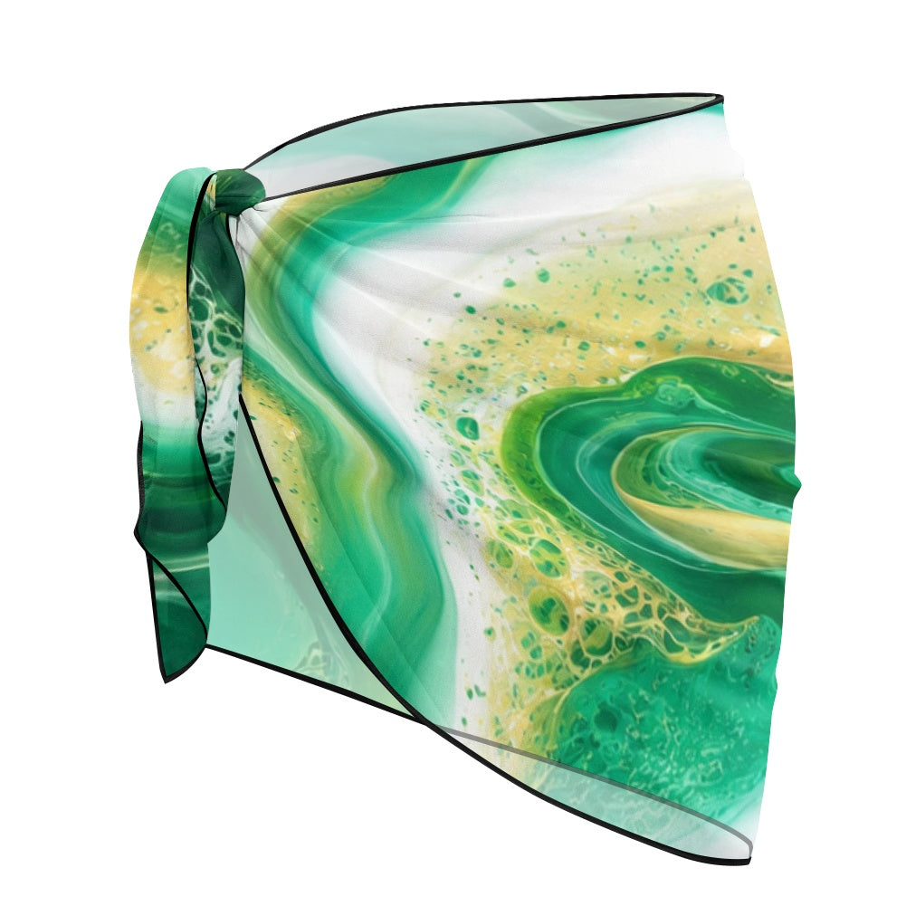 Melted Mint Mirage Coverup Skirt