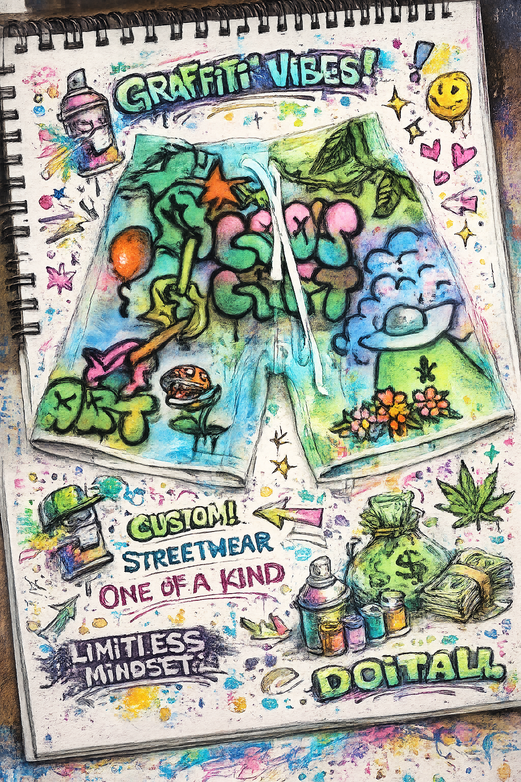 Custom Airbrush Joggers