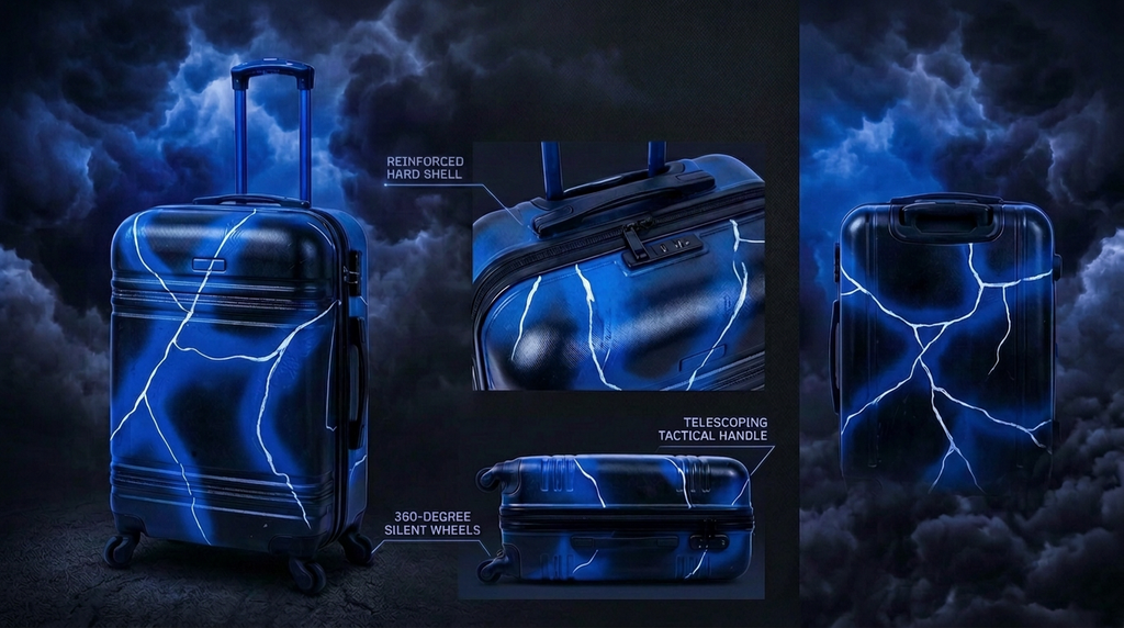 Magnetic “Inner G” Luggage Duffle